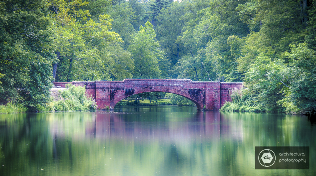 Brick Bridge At Bass Pond, Biltmore Estate