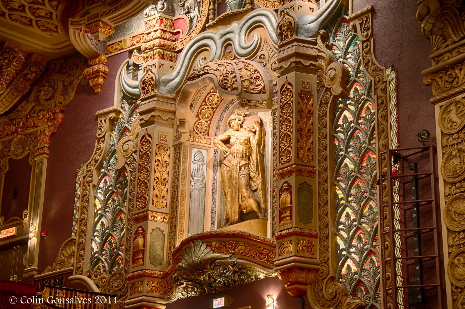 Photographing the Oriental Theater in Chicago - #OHC2014 - CG Architectural and Real Estate 